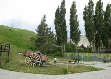 el-calafate-plaza-de,El Calafate, Plaza de los Pioneros, El Calafate