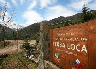 Santuario,Santuario de la Naturaleza Yerba Loca, Farellones