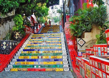 Escalinata Selarón, Rio de Janeiro