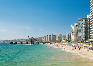 Vina-del-mar-shutterstock-ACT282,Playas de la costa, Viña del Mar